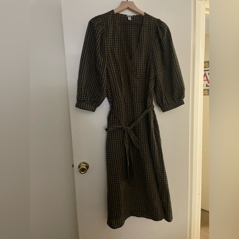 Green and Navy Gingham Dress | Target, A New Day
